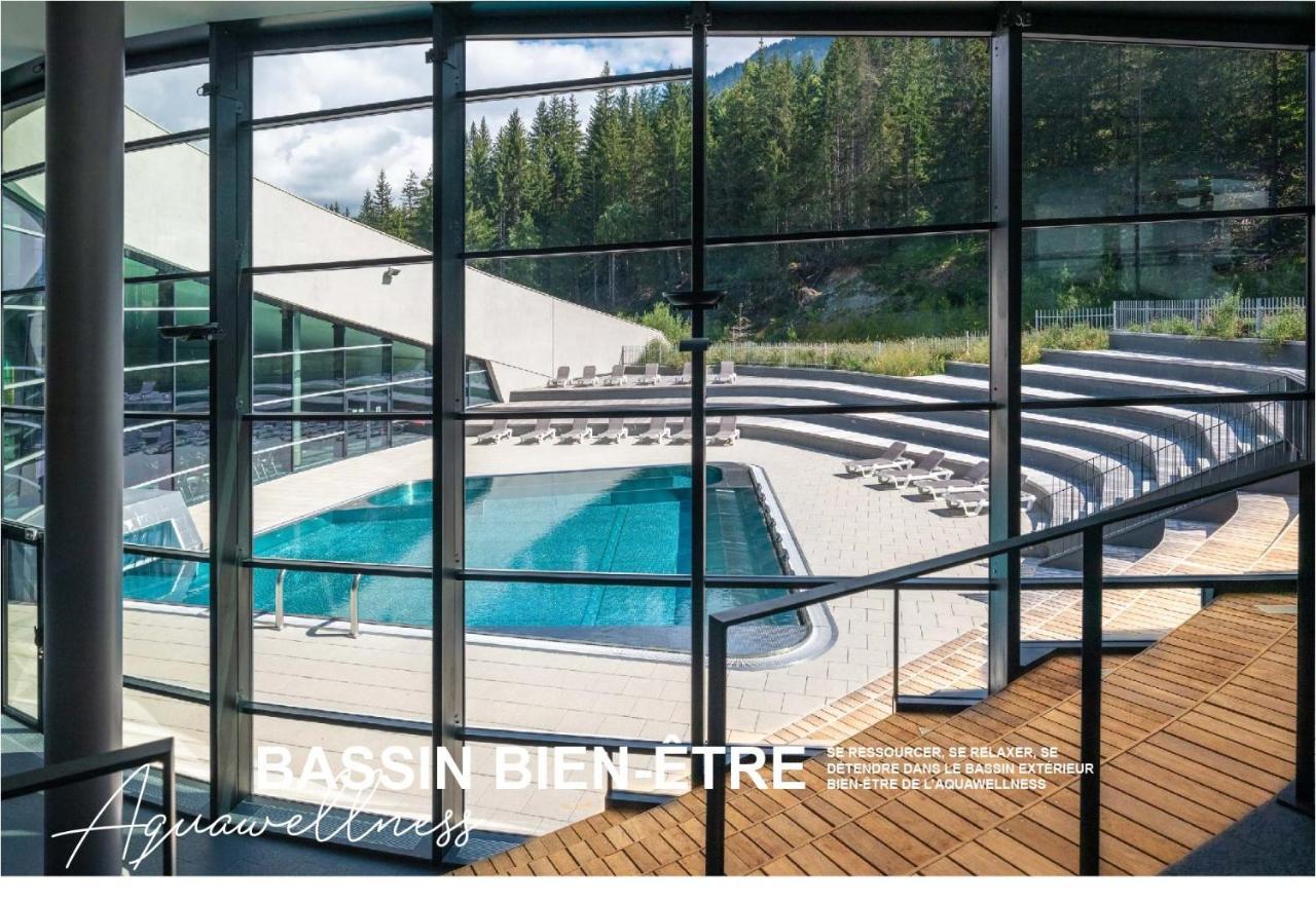 Ecrin Blanc Resort Courchevel - Aquapark Exterior foto