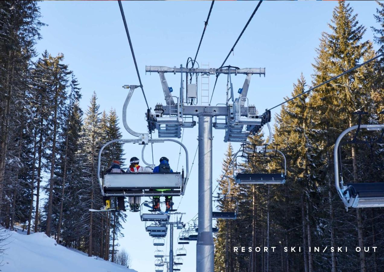 Ecrin Blanc Resort Courchevel - Aquapark Exterior foto