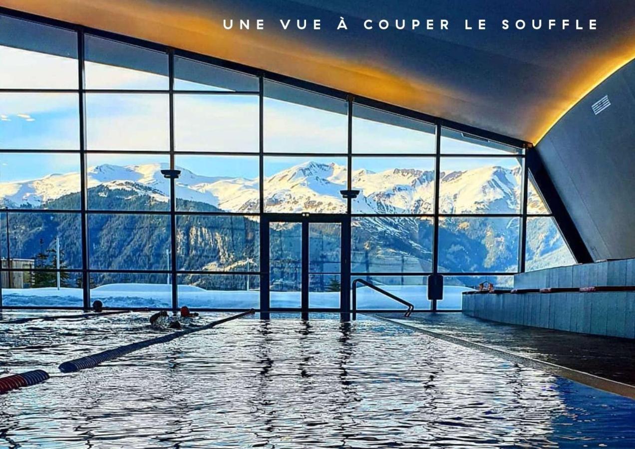 Ecrin Blanc Resort Courchevel - Aquapark Exterior foto