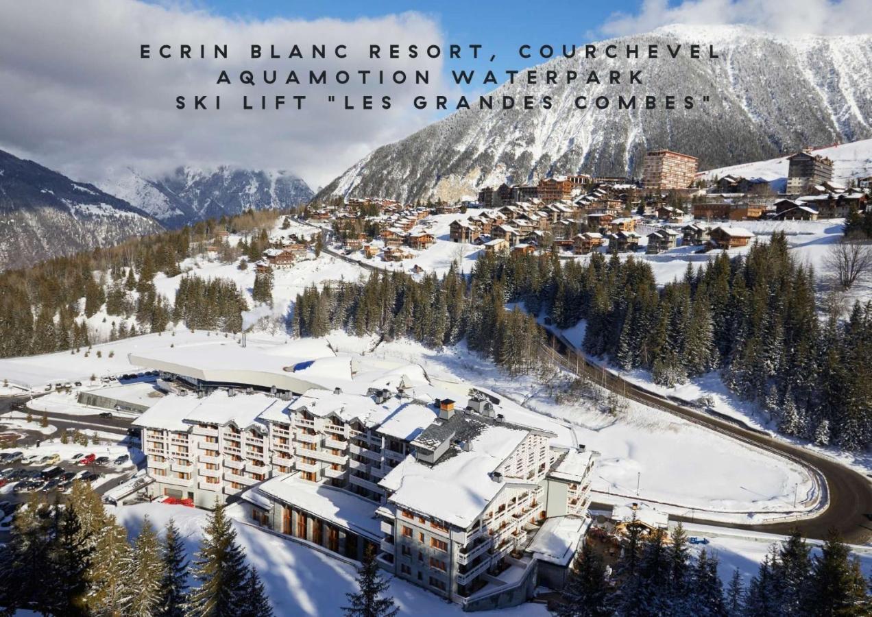 Ecrin Blanc Resort Courchevel - Aquapark Exterior foto