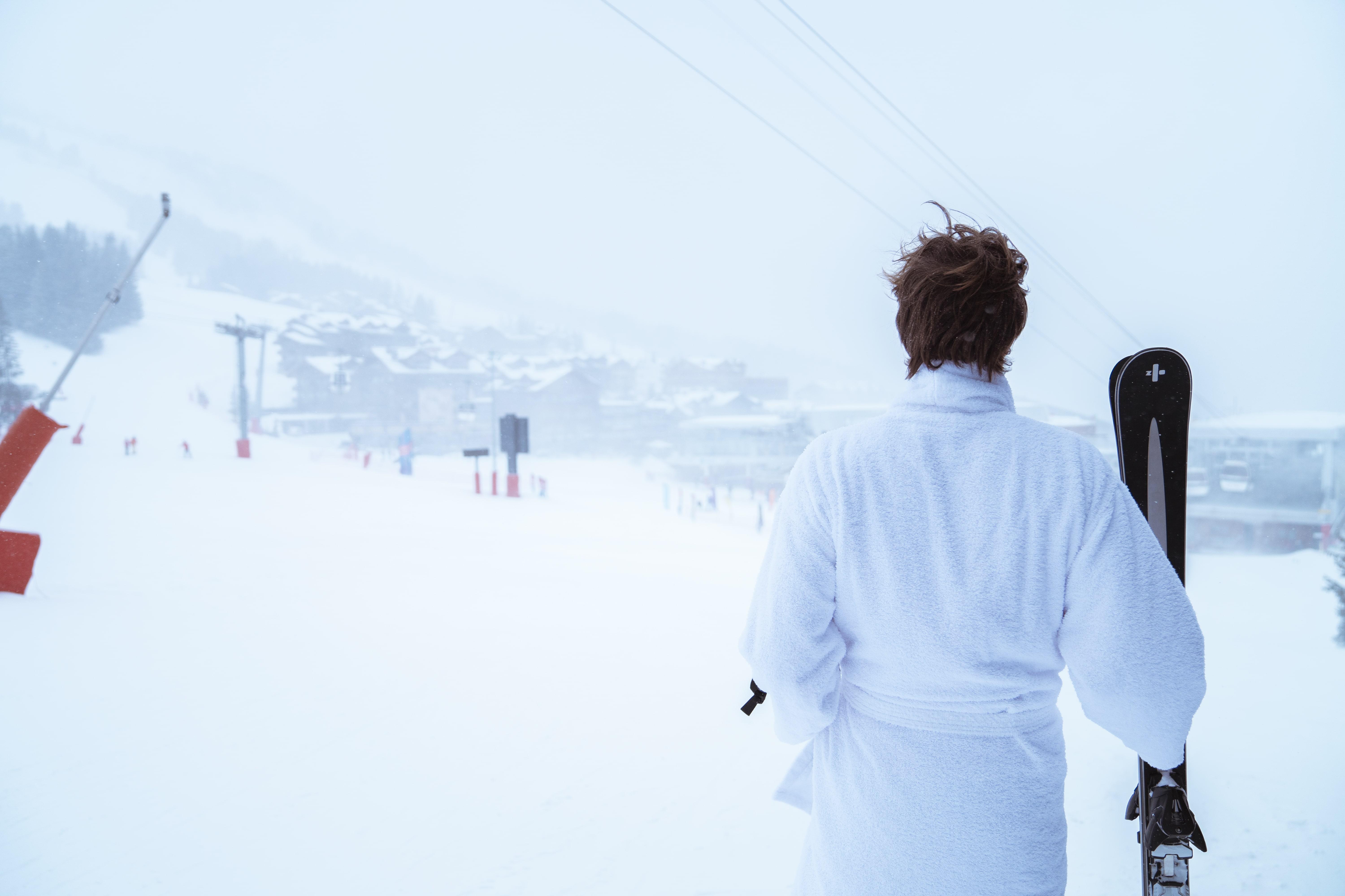 Ecrin Blanc Resort Courchevel - Aquapark Exterior foto