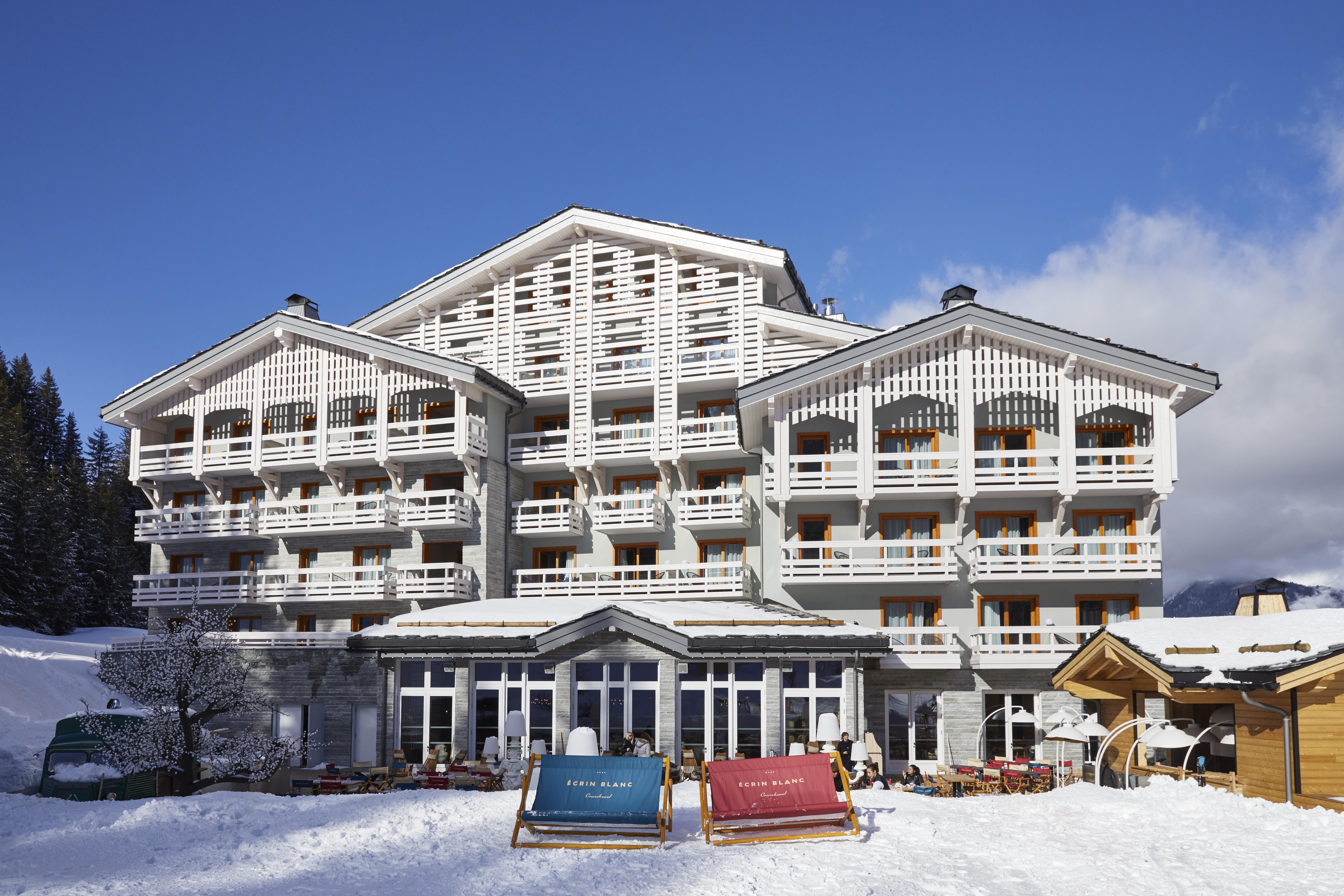 Ecrin Blanc Resort Courchevel - Aquapark Exterior foto