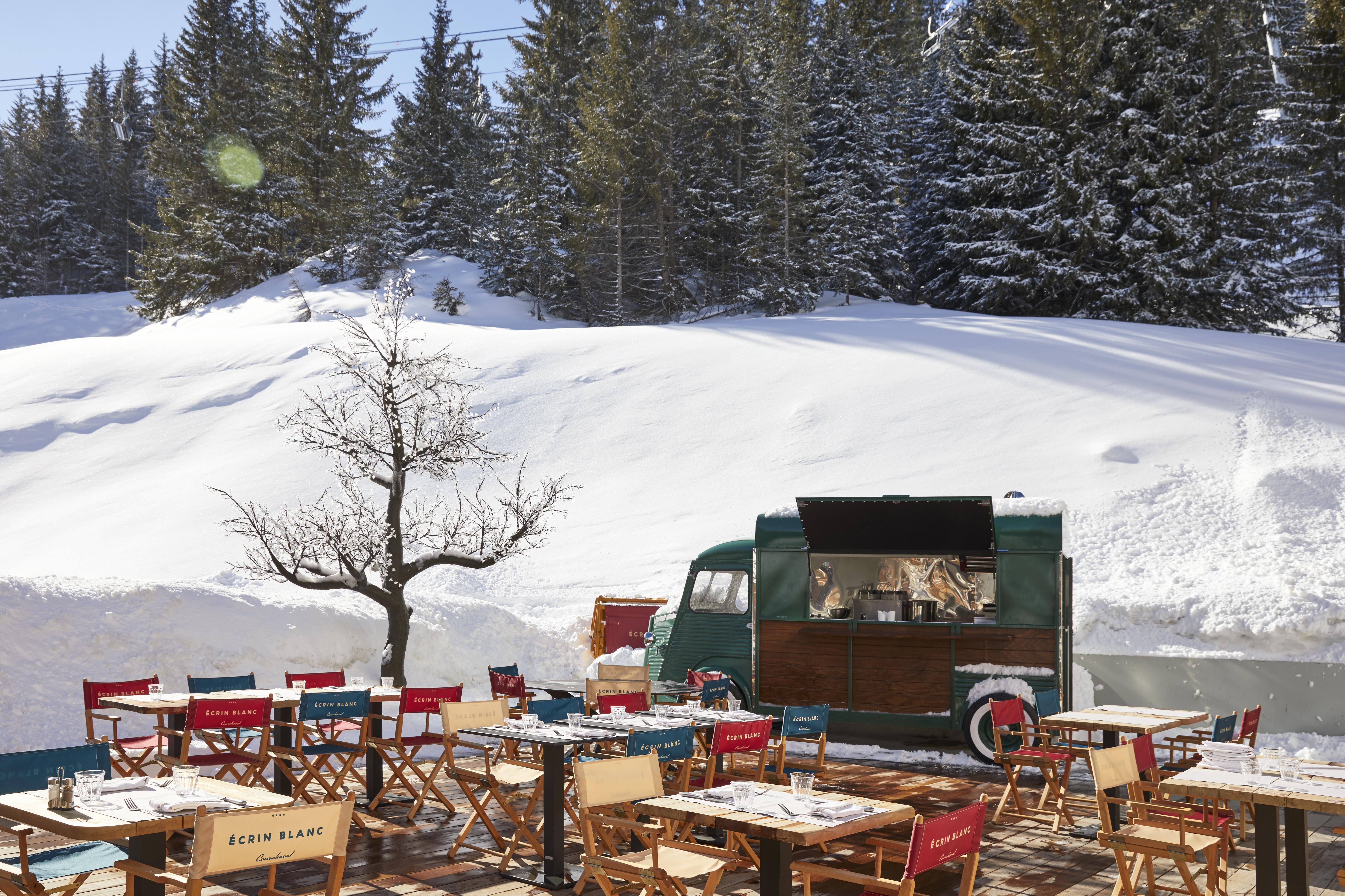 Ecrin Blanc Resort Courchevel - Aquapark Exterior foto