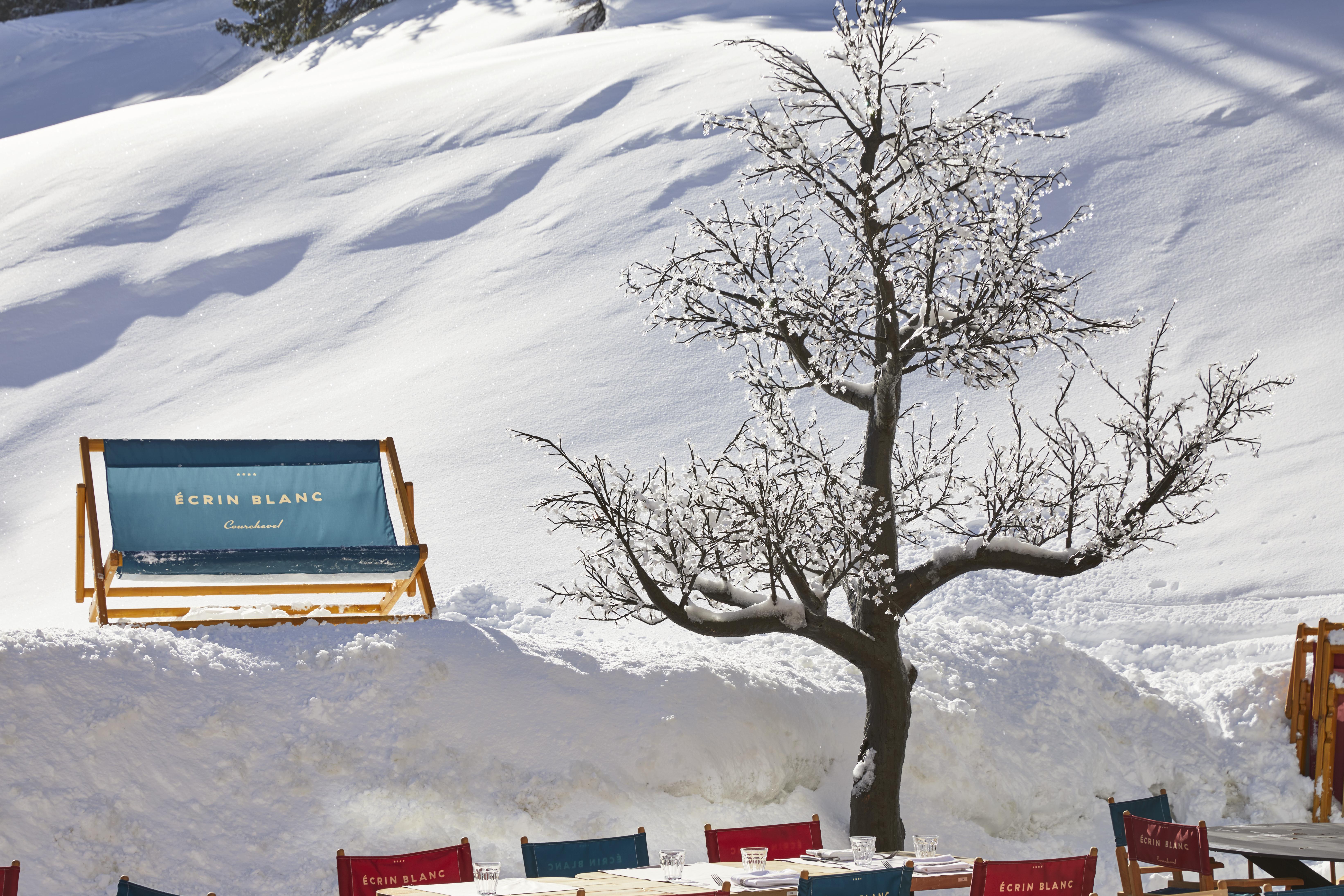 Ecrin Blanc Resort Courchevel - Aquapark Exterior foto