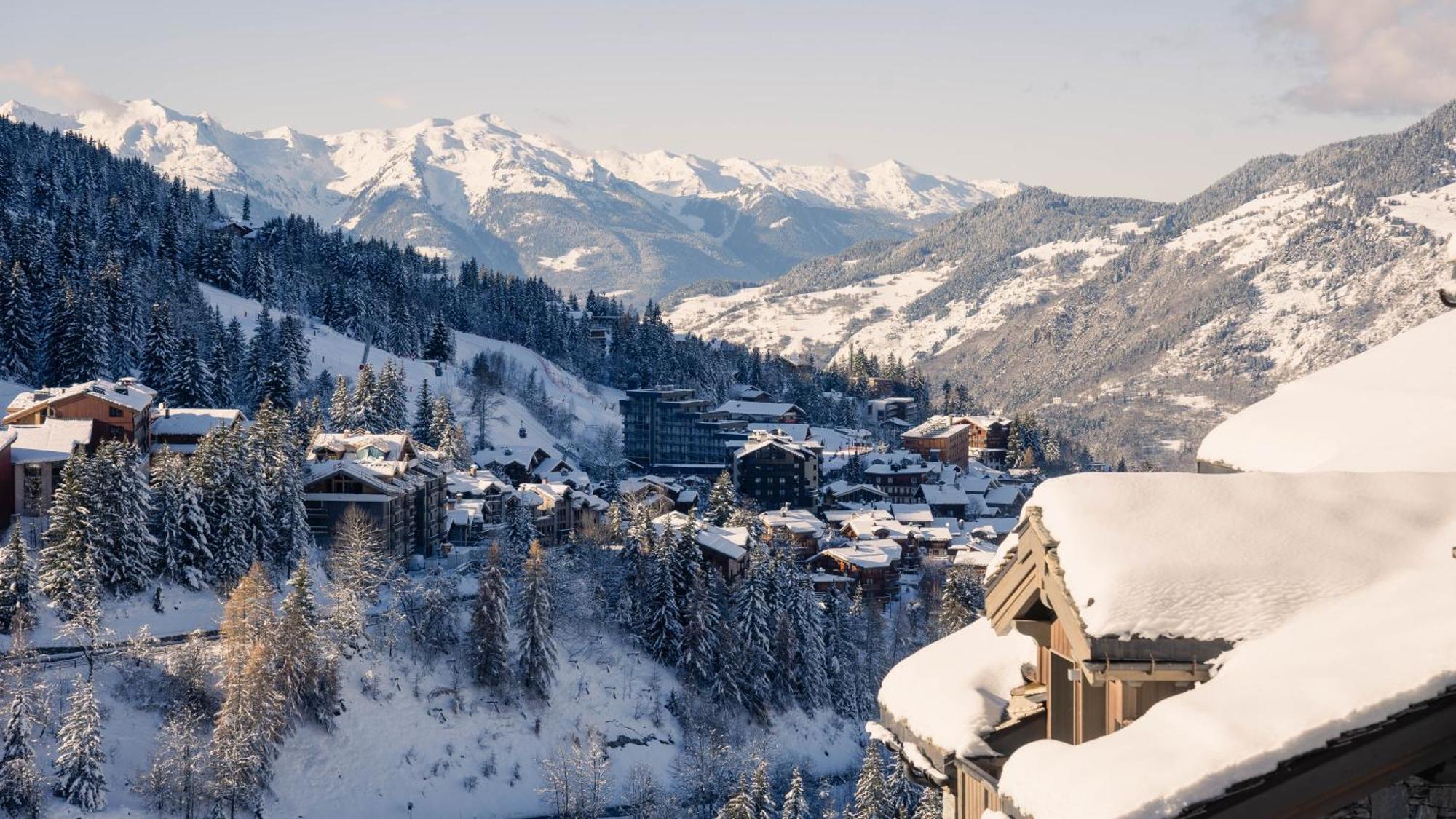 Ecrin Blanc Resort Courchevel - Aquapark Exterior foto