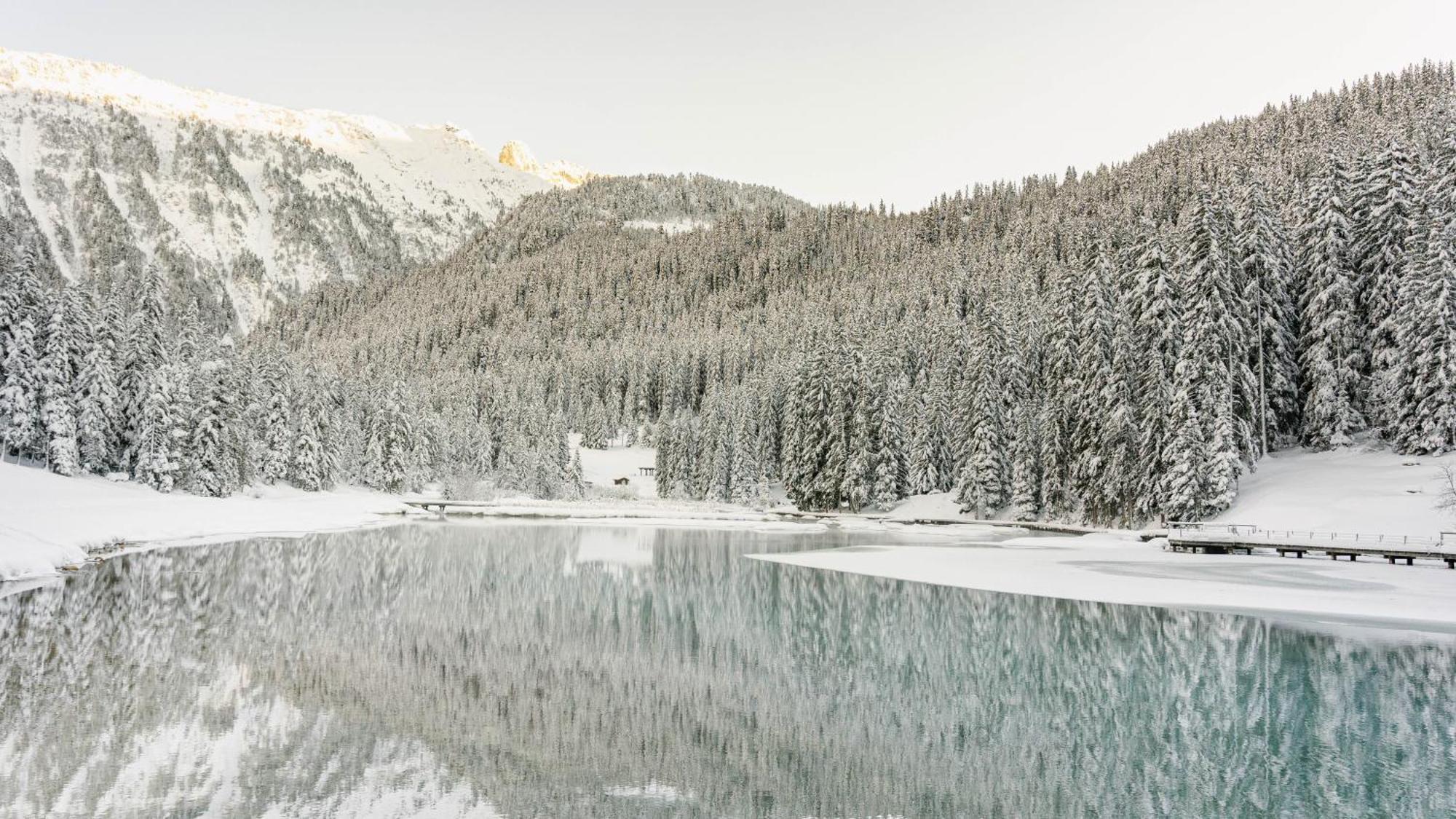 Ecrin Blanc Resort Courchevel - Aquapark Exterior foto