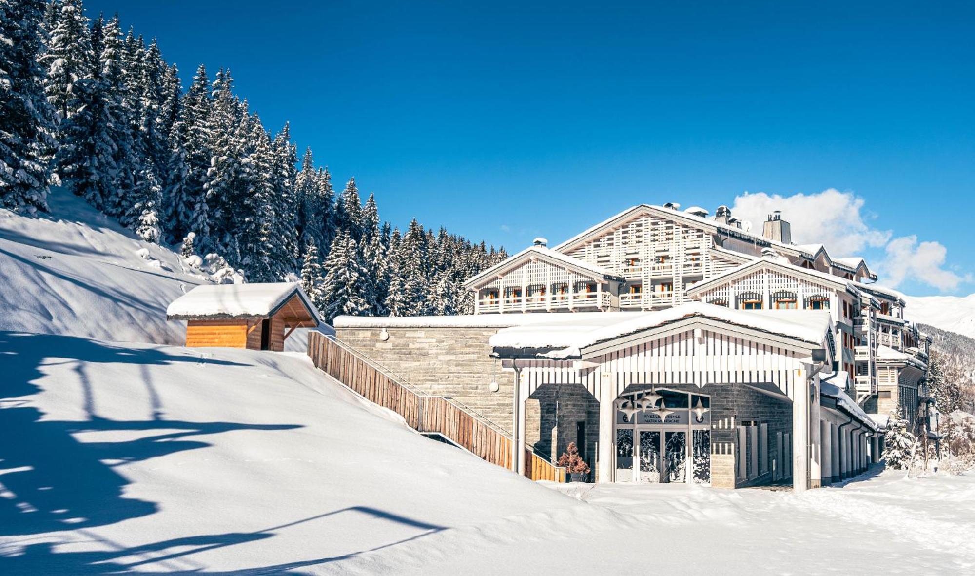 Ecrin Blanc Resort Courchevel - Aquapark Exterior foto